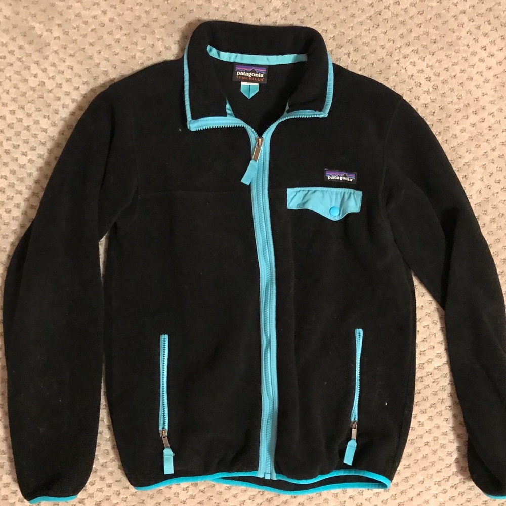 Patagonia synchilla fleece zip up